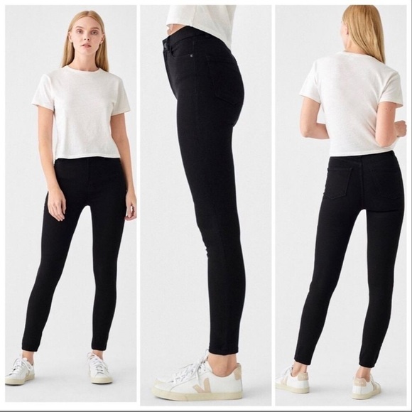 DL1961 Farrow Skinny High Rise Instasculpt Ankle Jeans - Picture 1 of 4